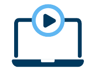 video player on laptop